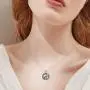 Fox Necklace Sterling Silver Celtic Ethnic Fox Pendant Necklace Vintage Fox Jewelry for Women Fox Necklace Sterling Silver Celtic Ethnic Fox Pendant Necklace Vintage Fox Jewelry for Women