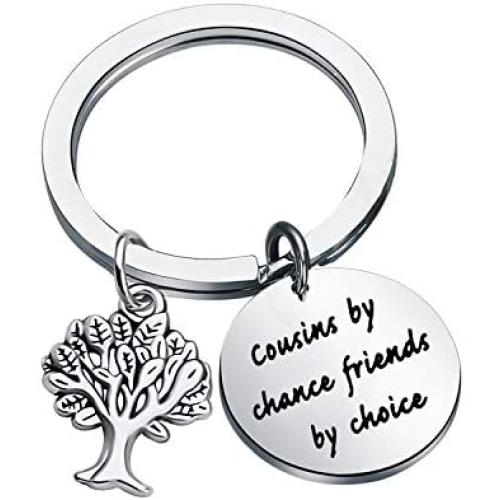Gzrlyf Cousin Adjustable Bracelet Bangle Cousin by Chance Friends by Choice Charm Jewelry Cousin Gift