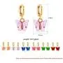 Butterfly Hoop Earrings,Acrylic Colored Earrings Set,Animal Elegant Charm Dangle Drop Huggie Earrings for Women Teen Girls Fashion Jewelry Gifts 6 Pairs