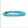 Xusamss Fashion Religious Cross Bracelet Agate Turquoise Beads Stretchable Bracelet,7 1/2 Wrist Xusamss Fashion Religious Cross Bracelet Agate Turquoise Beads Stretchable Bracelet,7 1/2 Wrist