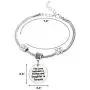The Love Between a Father and Daughter is Forever Bracelet - Family Jewelry Gift - 10'' The Love Between a Father and Daughter is Forever Bracelet - Family Jewelry Gift - 10''