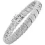 1/4 ct Diamond S Link Tennis Bracelet in Brass, 7'' 1/4 ct Diamond S Link Tennis Bracelet in Brass, 7''