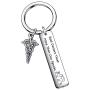 Real Doctors Treat More Than One Species Veterinarian Keychain Practitioner DVM Gift Vet School Grad Keychain