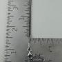 FashionJunkie4Life Sterling Silver 1.5mm Square Foxtail Chain Necklace w/Antique Finish - 16, 18, 20, 24, 30''