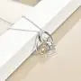 Dinosaur Necklace Sterling Silver Love Heart Engraved I Love You Forever Dinosaur Pendant Necklaces Jewelry Gifts For Women Girls Mother Daughter