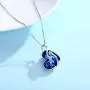 JUSTKIDSTOY Semicolon Necklace 925 Sterling Heart Pendant Silver Semicolon Crystal Necklace Suicide Awareness Jewelry Inspirational Gift for Women Girls Friends JUSTKIDSTOY Semicolon Necklace 925 Sterling Heart Pendant Silver Semicolon Crystal Necklace Suicide Awareness Jewelry Inspirational Gift for Women Girls Friends