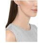 Amazon Essentials Plated Sterling Silver Cubic Zirconia Leverback Earrings (Round & Princess)