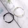 Tarsus Couples Magnetic Bracelets Mutual Attraction Eternal Love Relationship Matching Jewelry Gifts for Lover Women Men Bf Gf Friends