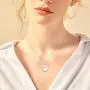 Angle Wing Urn Necklace for Ashes, 925 Sterling Silver Heart Cremation Memorial Keepsake Pendant Necklace Jewelry Angle Wing Urn Necklace for Ashes, 925 Sterling Silver Heart Cremation Memorial Keepsake Pendant Necklace Jewelry