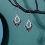 RBG Dissent Collar Earrings for Women, S925 Sterling Silver Dangle Drop Earrings RBG Earrings Jewelry Gifts for Women Fans Of Ruth Bader Ginsburg Gold Rose Gold Sliver