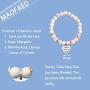 MAOFAED Baptism Gift First Communion Gift I Am a Child of God Religious Jewelry Bracelet