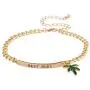 Lux Accessories Goldtone Best Buds BFF Friends Marijuana Leaf Bracelet Set (2pc) Lux Accessories Goldtone Best Buds BFF Friends Marijuana Leaf Bracelet Set (2pc)