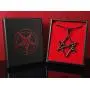 Unicursal Hexagram - Thelema Pentagram Stainless 316L - 1.5 inch (Black)