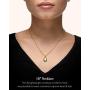Suavell Graduation Gifts for Her 2021. Graduate Lock Necklace for Women with Congrats Card. 18K Gold Plated Padlock Necklace Pendant for Good Luck Graduate Gift. College Graduation Necklace