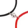 MRSXXNTY 2pcs Magnetic Couple Bracelet Vows of Eternal Love Charms Adjustable Rope Jewelry Gift Set for Lover Best Friend