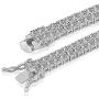 SHKA 2 Rows Tennis Bracelet 18K Women’s Bracelet CZ Bracelets with Sparking Cubic Zirconia