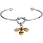 BAUNA Cute Bee Bracelet Bumblebee Honeybee for Women Girls Pendant Jewelry Birthday Gifts Graduation Gifts for Her