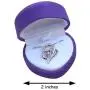 I Love You to The Moon and Back .925 Sterling Silver Heart Necklace Gift Set with Purple Crystal in Purple Heart Jewelry Box with Love Quote Card I Love You to The Moon and Back .925 Sterling Silver Heart Necklace Gift Set with Purple Crystal in Purple Heart Jewelry Box with Love Quote Card