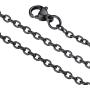 FaithHeart Spiga Wheat/Rope/Box/Rolo Chain Necklace, 18/20/22/24/26/28/30 Inches 18K Gold Plated/Stainless Steel Daily Chains for Men/Women, Customize Available (with Gift Box)