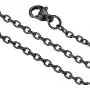 FaithHeart Spiga Wheat/Rope/Box/Rolo Chain Necklace, 18/20/22/24/26/28/30 Inches 18K Gold Plated/Stainless Steel Daily Chains for Men/Women, Customize Available (with Gift Box)
