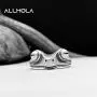 Allhola Real 925 Sterling Silver Frog Ring for Women Girls,Open Adjustable Vintage Cute Animal Finger Rings Fashion Party Jewelry Gifts Allhola Real 925 Sterling Silver Frog Ring for Women Girls,Open Adjustable Vintage Cute Animal Finger Rings Fashion Party Jewelry Gifts