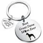 FUSTMW Great Dane Lover Gifts Best Great Dane Mom Ever Keychain Great Dane Mom Gifts for Dog Owners FUSTMW Great Dane Lover Gifts Best Great Dane Mom Ever Keychain Great Dane Mom Gifts for Dog Owners