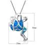 Lucky Frog Toad Crystal Sweater Chain Long Chain Animal Pendant Necklace for Girls Jewelry Lucky Frog Toad Crystal Sweater Chain Long Chain Animal Pendant Necklace for Girls Jewelry
