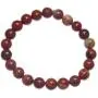 Myhealingworld Natural Red Gemstone Beaded Bracelet 8mm Healing Stone Band Balancing Stretch Wristlet for Men Women Myhealingworld Natural Red Gemstone Beaded Bracelet 8mm Healing Stone Band Balancing Stretch Wristlet for Men Women