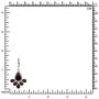 Silvershake Natural Red Garnet Stone 925 Sterling Silver Fan Shape Leverback Drop Earrings