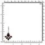 Silvershake Natural Red Garnet Stone 925 Sterling Silver Fan Shape Leverback Drop Earrings