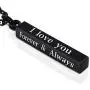 Matching Necklaces for Couples I Love You Stainless Steel Aesthetic Charms Goth Engraved Always I Love You Forever Couple Necklace Jewelry Or Boyfriend and Girlfriend Him and Her Matching Necklaces for Couples I Love You Stainless Steel Aesthetic Charms Goth Engraved Always I Love You Forever Couple Necklace Jewelry Or Boyfriend and Girlfriend Him and Her