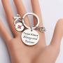 The Originals Inspired Jewelry Fandom Gift Idea Team Klaus Always and Forever Keychain