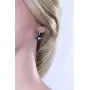 Esottia Drop Earrings Made with Crystal Pearls from Swarovski, Gifts for Women, Multi Color, Silver-Tone
