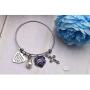 Godmother Gifts Bracelets Godmothers Are a Blessing Thank You For Being Mine Bangle Jewelry Bracelet
