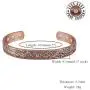 Feraco Copper Bracelets for Men Women Magnetic Therapy Bracelet for Arthritis Pain Relief Vintage Dragon Phoenix 99.9% Solid Copper Cuff Bangle Feraco Copper Bracelets for Men Women Magnetic Therapy Bracelet for Arthritis Pain Relief Vintage Dragon Phoenix 99.9% Solid Copper Cuff Bangle