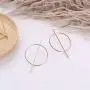 Big Circle Round Dangle Earrings Exaggerated Hollow Circle Link Stick Bar Drop Stud Earrings for Women Girls (Gold) Big Circle Round Dangle Earrings Exaggerated Hollow Circle Link Stick Bar Drop Stud Earrings for Women Girls (Gold)