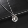 LUSSO Rune Amulet Charms Necklace Norse Viking Runes Collection Charms Pendant Talisman Futhark Jewelry for Women Men