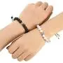 Jovivi Men Women Natural Stone Beaded Bracelet Rainbow LGBT Relationship Couples Bracelets Hematite Tiger Eye Lava Rock Yoga Beads Adjustable Braided Rope Jovivi Men Women Natural Stone Beaded Bracelet Rainbow LGBT Relationship Couples Bracelets Hematite Tiger Eye Lava Rock Yoga Beads Adjustable Braided Rope