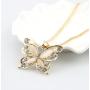 1PCS Charms Women Decoration Fashion Plated Butterfly Pendant