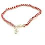 Protection Evil Eye Bracelet - Lucky Hamsa Hand Charm - 7 Inch Sterling Silver Jewelry - Best Kabbalah Red String Bracelets for Women