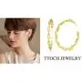 TTOCH Link Chain Hoop Earrrings Minimalist Earrings Gold Paperclip 14K Gold Plated Sterling Silver Open Hoops for Women TTOCH Link Chain Hoop Earrrings Minimalist Earrings Gold Paperclip 14K Gold Plated Sterling Silver Open Hoops for Women