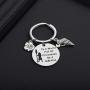 ENSIANTH in A World Full of Princesses Be A Moana Keychain Princesses Keychain Funny Moana Gift