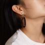 6 Pairs Resin Acrylic Vintage Drop Dangle Stud Earrings Jewelry for Women and Girls(Factory direct sales)