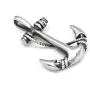 GUNGNEER Nautical Rope And Anchor Necklace Stainless Steel Pendant Keel Chain USN Navy Jewelry Accessory Men Women