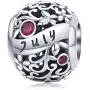 Birthstone Charm 925 Sterling Silver Birthday Charm Love Charm Aniversary Charm for Pandora Charm Bracelet Birthstone Charm 925 Sterling Silver Birthday Charm Love Charm Aniversary Charm for Pandora Charm Bracelet
