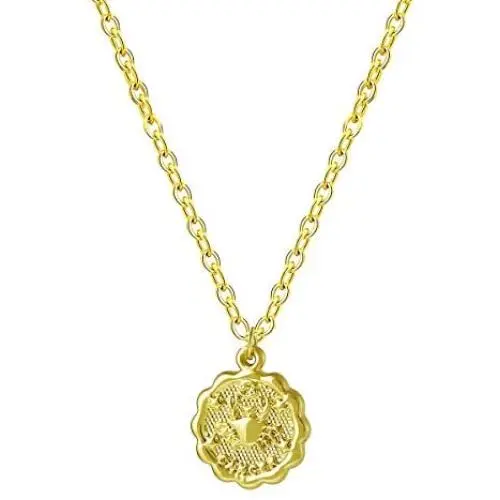 Joycuff 18K Gold Dainty Zodiac Necklace Constellation Celestial Jewelry Personalized Birthday Gifts for Women Best Friend Sister Daughter Mom Teen Girls