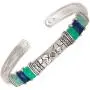 Silpada Beach House Natural Howlite, Lapis, & Amazonite Cuff Bracelet in Sterling Silver, 6.25'' Silpada Beach House Natural Howlite, Lapis, & Amazonite Cuff Bracelet in Sterling Silver, 6.25''