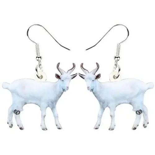 DUOWEI Acrylic Lovely Goat Earrings Goat Dangle Jewelry for Women Girls Teens Charms Goat Gifts DUOWEI Acrylic Lovely Goat Earrings Goat Dangle Jewelry for Women Girls Teens Charms Goat Gifts