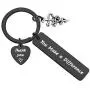 FOTAP Veterinarian Appreciation Gift You Make a Difference Medical Caduceus Charm Keychain Vet Tech Jewelry FOTAP Veterinarian Appreciation Gift You Make a Difference Medical Caduceus Charm Keychain Vet Tech Jewelry