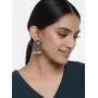 Aheli Beautiful Indian Oxidized Jhumki Earrings Set Bollywood Ethnic Wedding Wear Fashion Jewelry for Women Girls Aheli Beautiful Indian Oxidized Jhumki Earrings Set Bollywood Ethnic Wedding Wear Fashion Jewelry for Women Girls